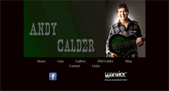 Desktop Screenshot of andycalderbass.com